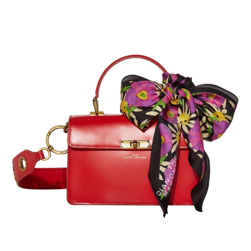 Marc jacobs downtown bag red